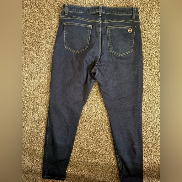 Michael Kors Blue Skinny Jeans with Classic Style - Picture 4 of 5